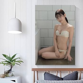 油絵　[月下の水着]   アート　インテリア　美術品 油絵 [月下の水着] アート インテリア 美術品 Amazon.co.jp: 月